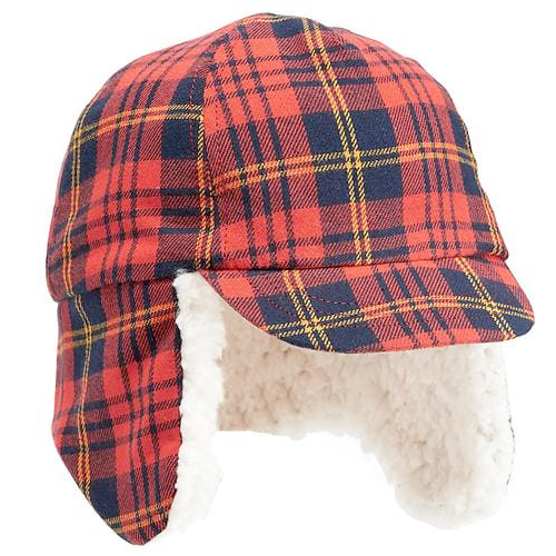 Plaid Trapper Hat