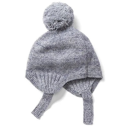 Marled Pom Pom Winter Hat