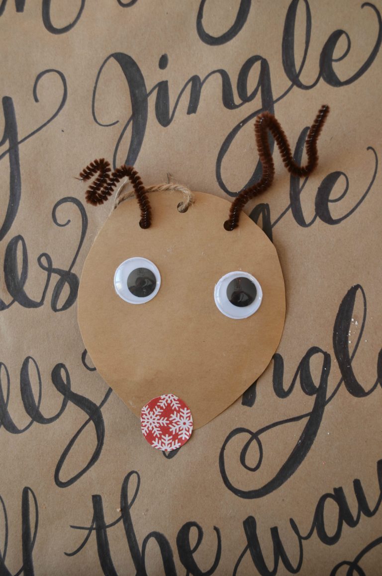 Kids Christmas Craft - Reindeer