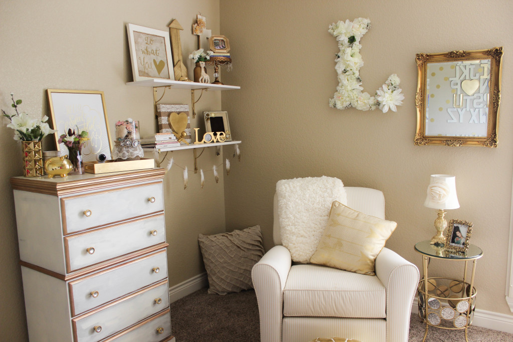 Girly Gold Nursery