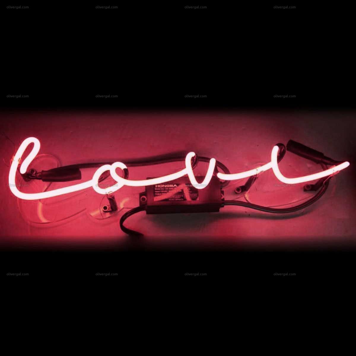 Love Neon Sign from Oliver Gal