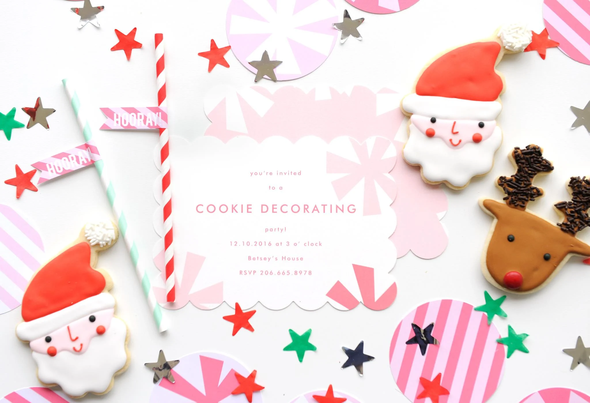 Cookie Decorating Party Invitation