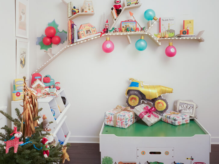 Holiday Playroom Spruce Up