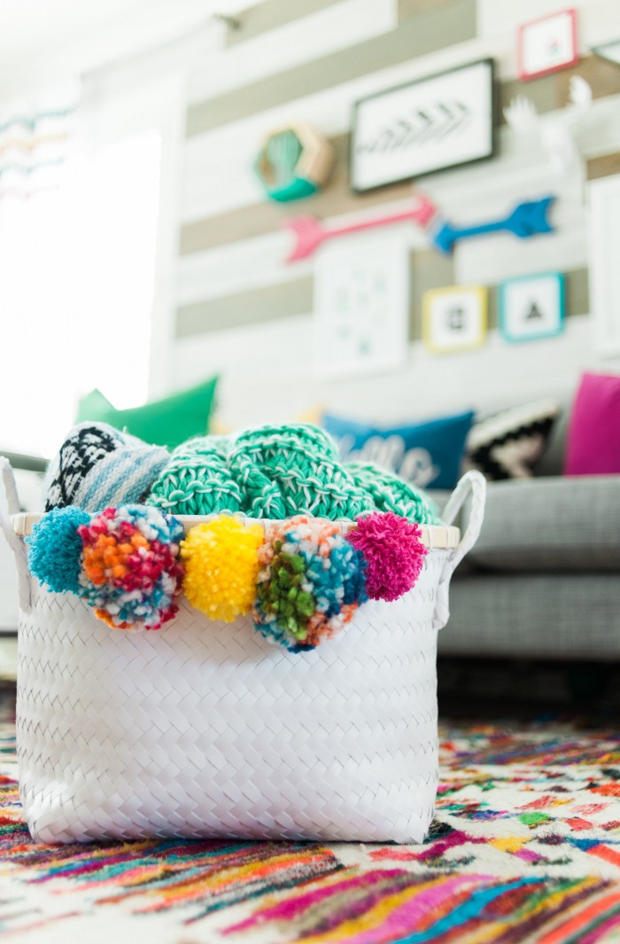 Colorful Boho Playroom