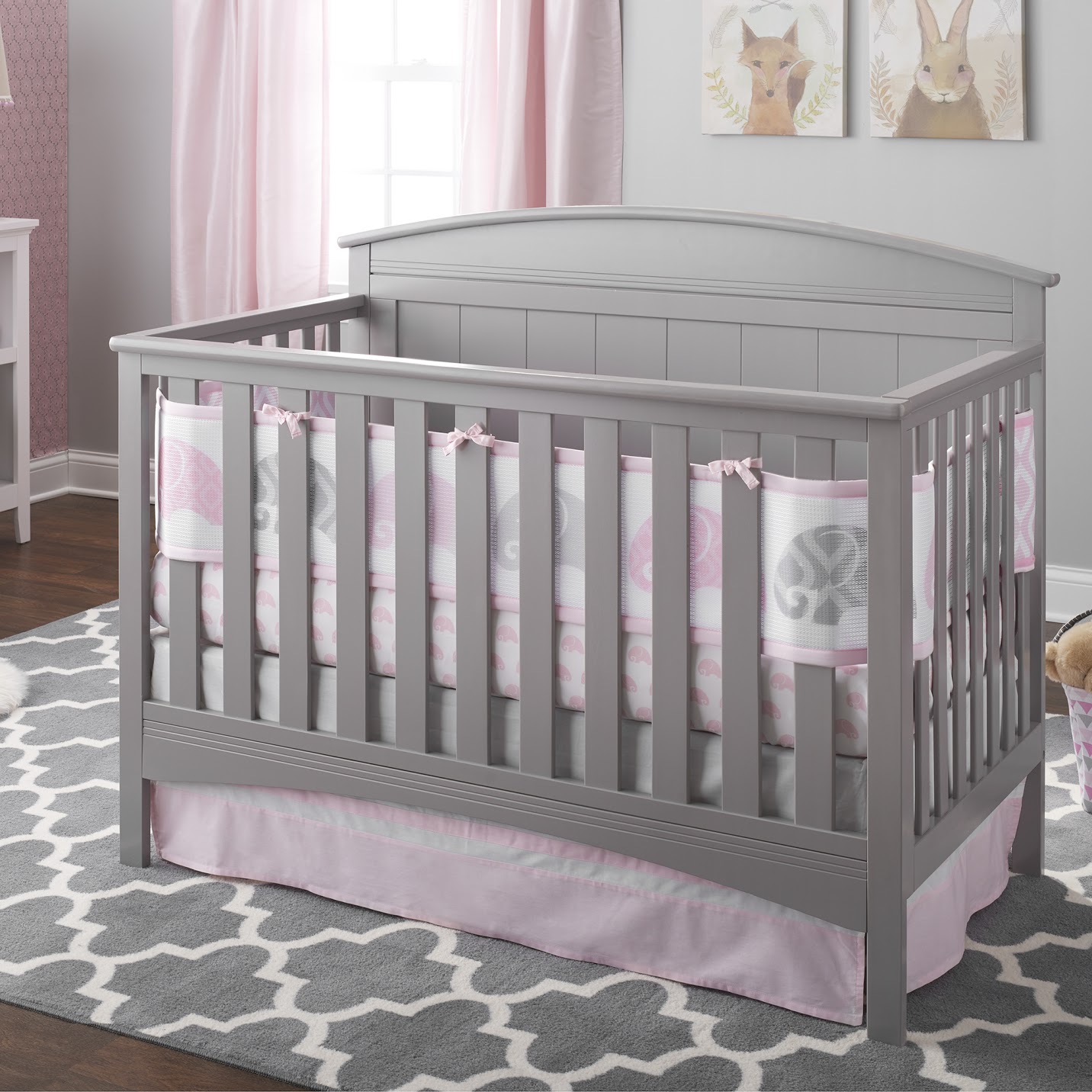 Reversible Crib Liner Gives Baby One View and You Another - Project Nursery