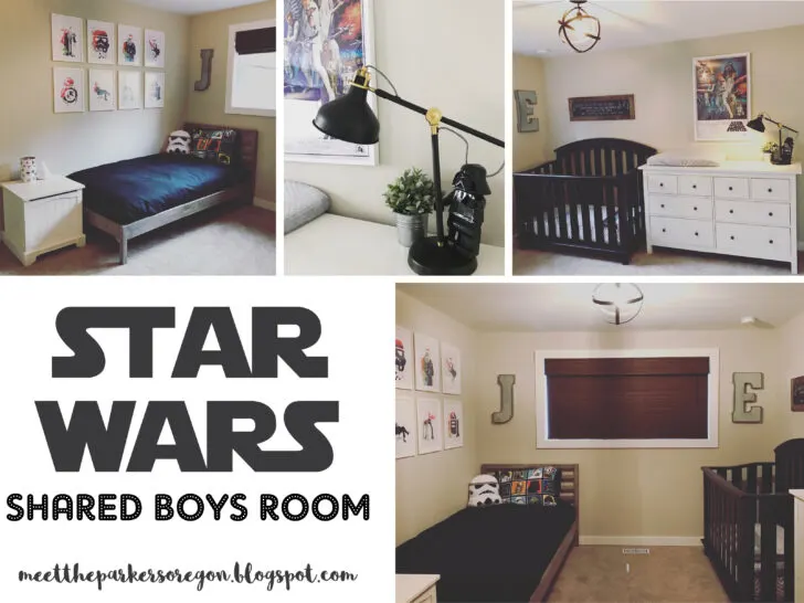 Star Wars Shared Boys Room