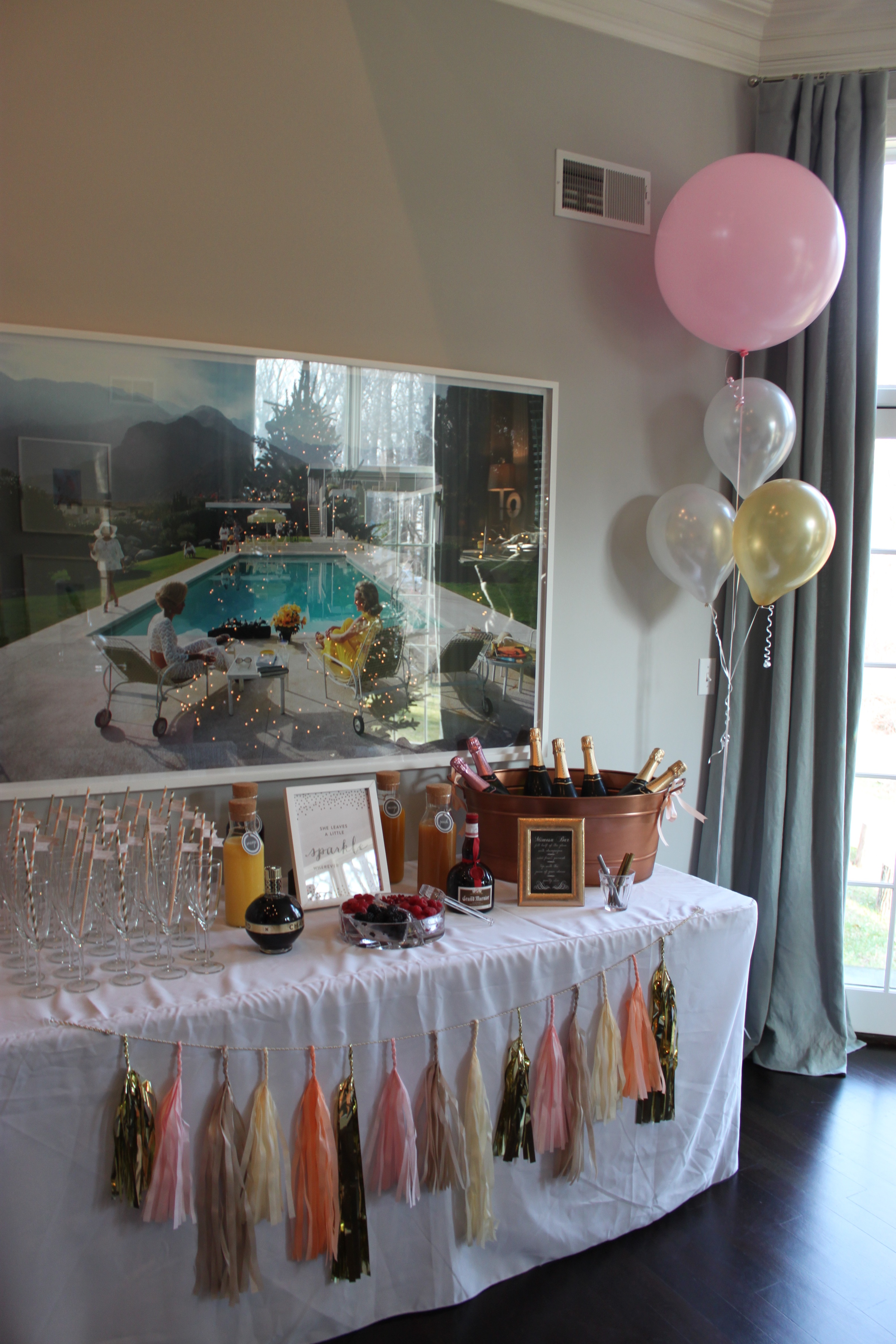 Ariella's 1st Birthday Party - Rustic Winter Wonderland - Project Nursery