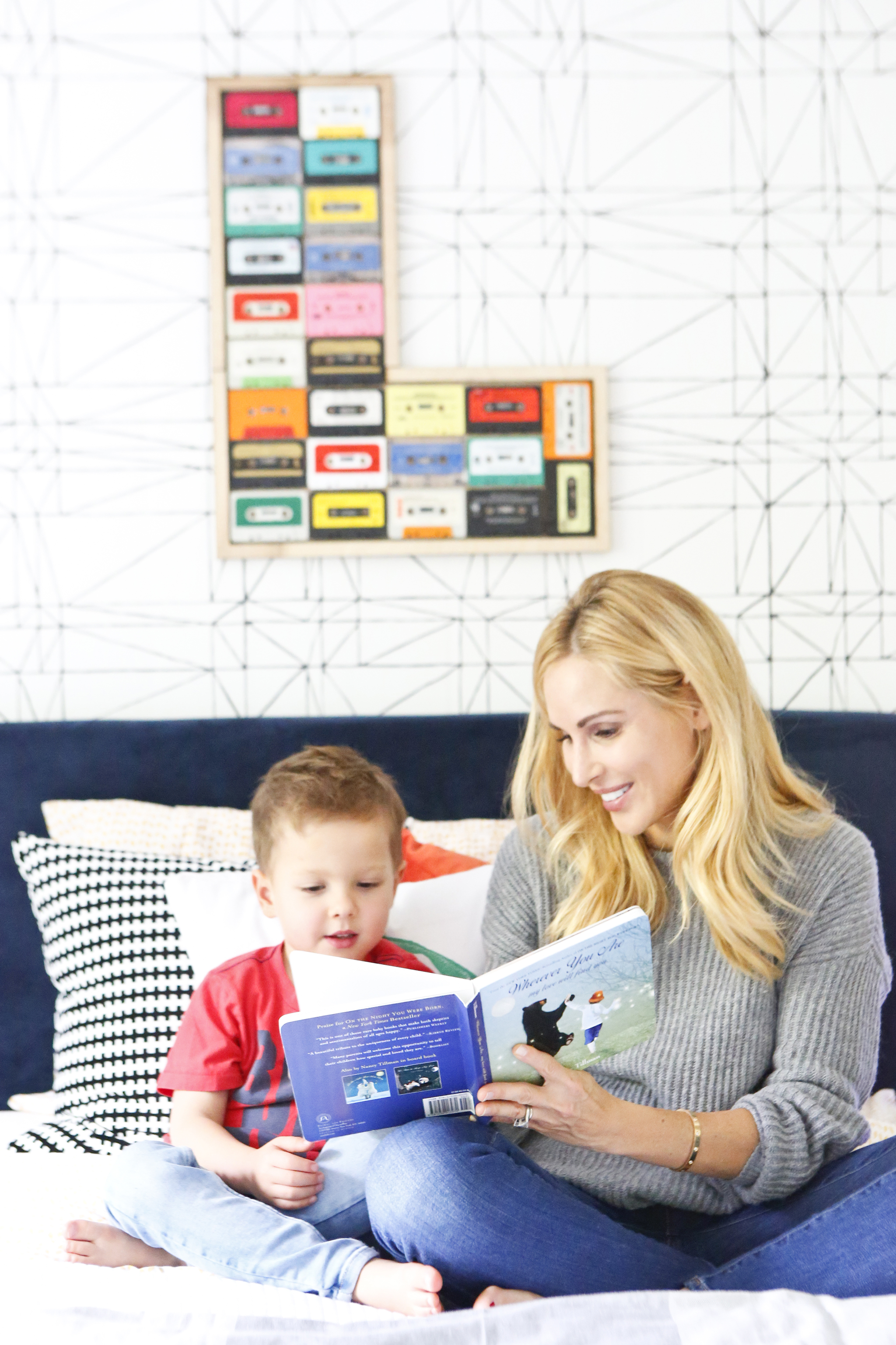 What's Up Moms' Brook Mahan and Son Lincoln's Modern Eclectic Big Boy Room