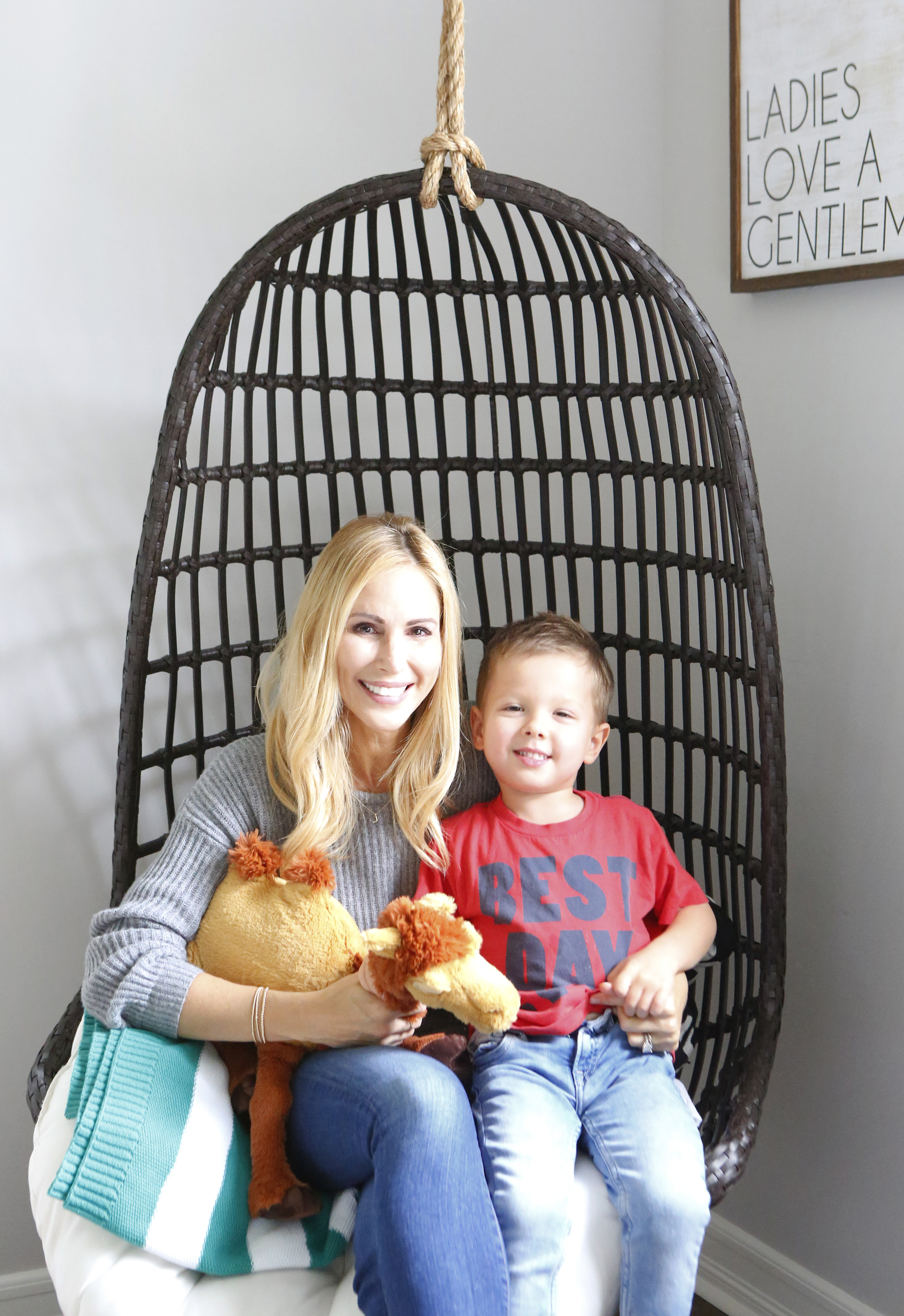 What's Up Moms' Brook Mahan and Son Lincoln's Modern Eclectic Big Boy Room