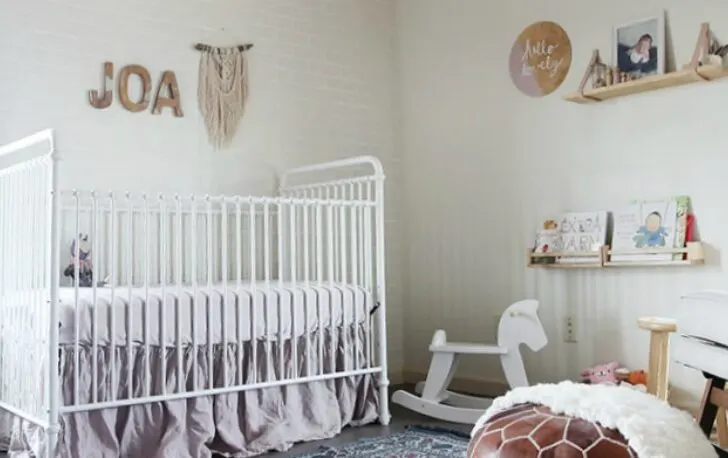 Bohemian Chic Girls Nursery Decor with Eclectic Accents - Project Nursery