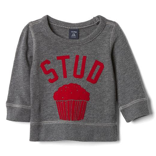 Stud Muffin Shirt for Baby Boys from Gap