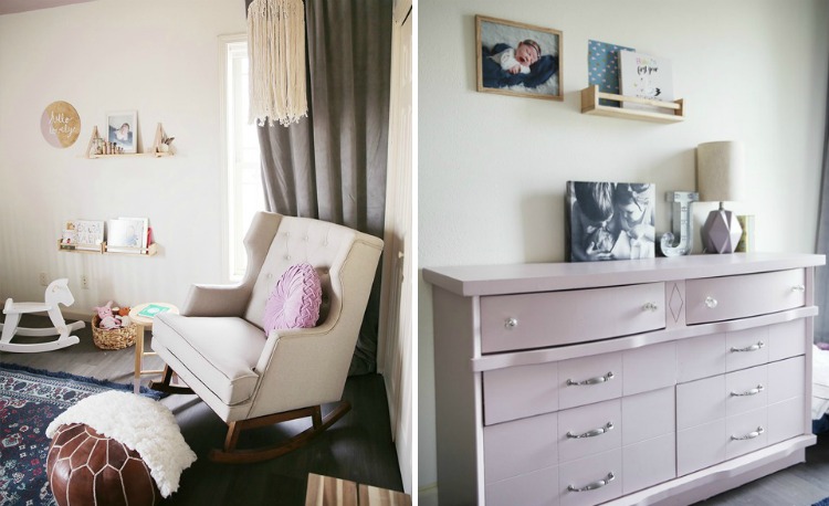 Eclectic Girls Nursery with Boho Nursery Decor - Project Nursery