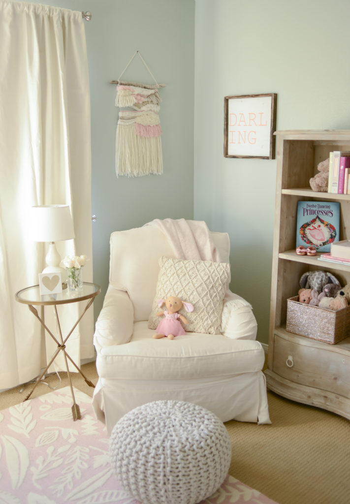 Feminine Pink and White Nursery for Girls with Girly Decor - Project Nursery