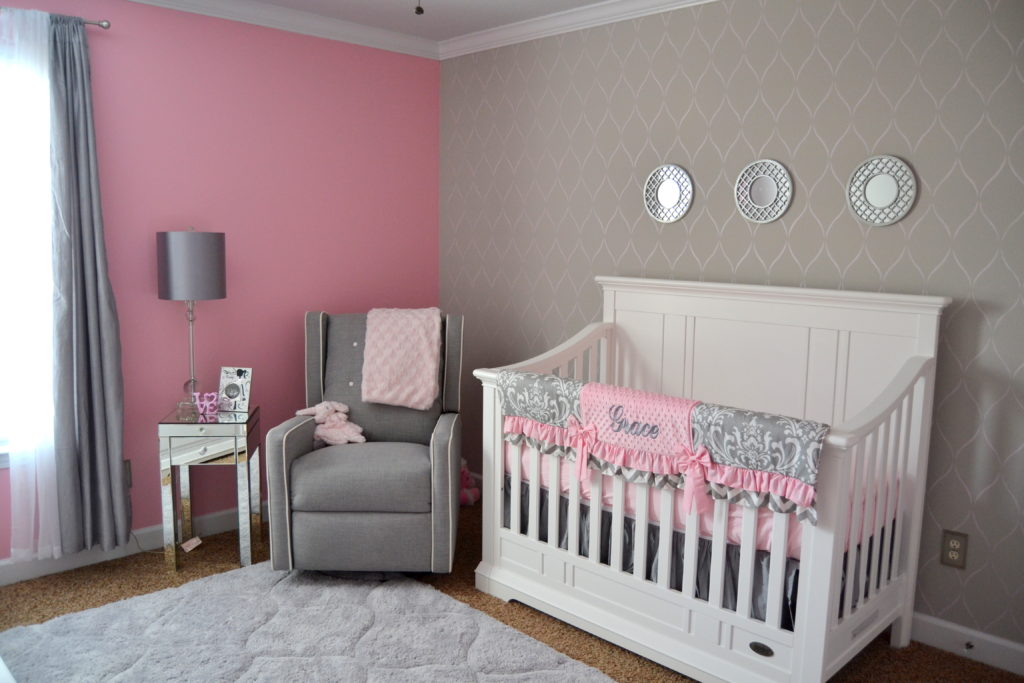 Grace's Pink and Gray Chic Nursery - Project Nursery