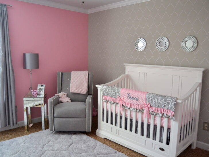 Pink and Gray Chic Nursery