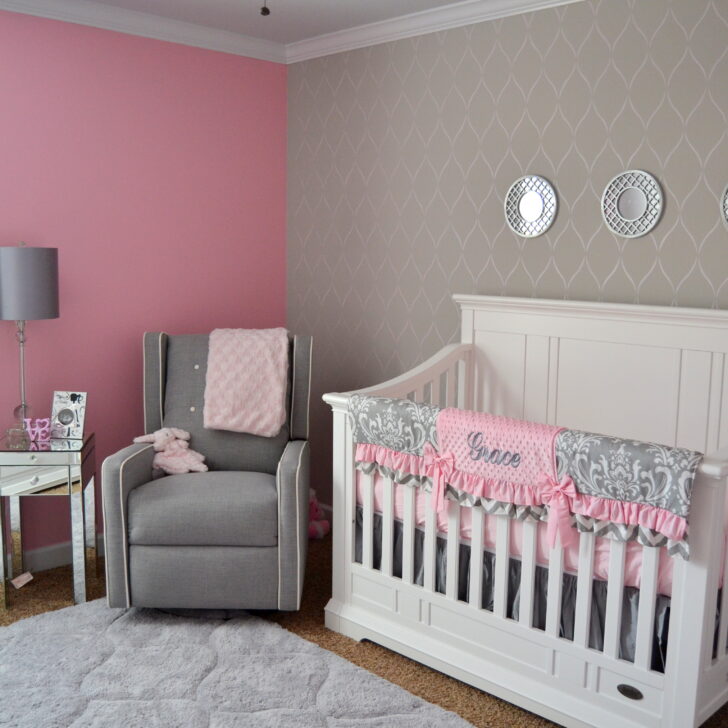 Pink and Gray Chic Nursery