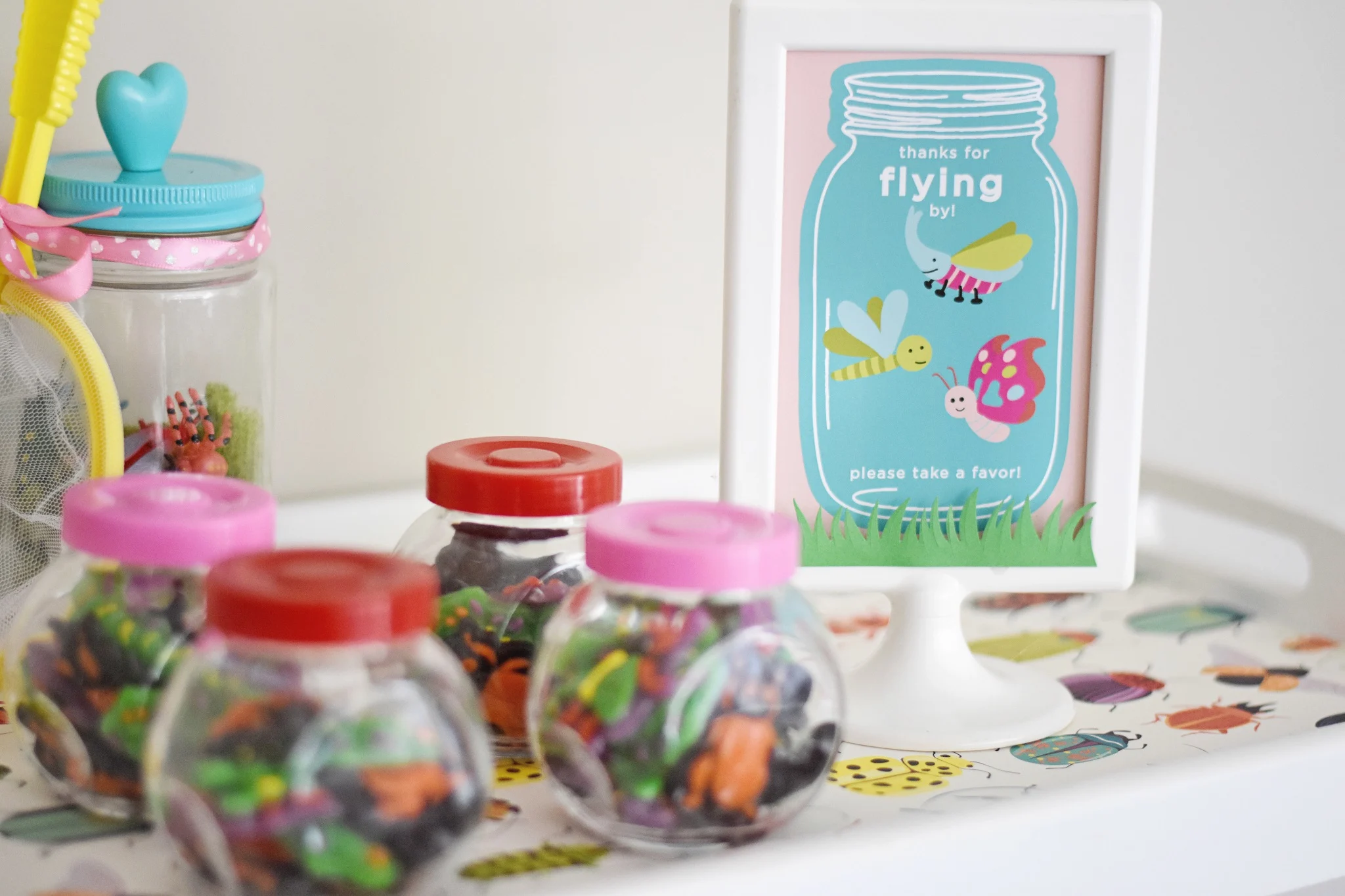 Love Bug Valentine's Day Party for Kids DIY Bug-Themed Party Favors