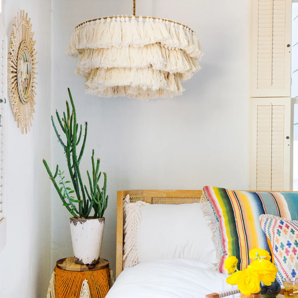 Sophisticated Boho Tassel Chandelier from The PN Shop