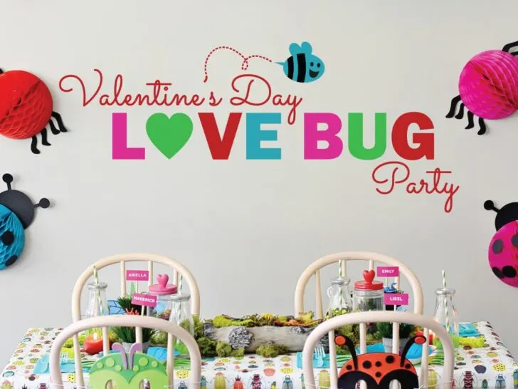 Love Bug Valentine's Day Party for Kids