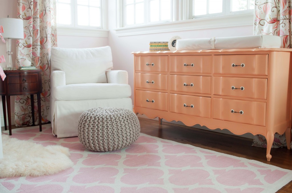 using a dresser as a changing table