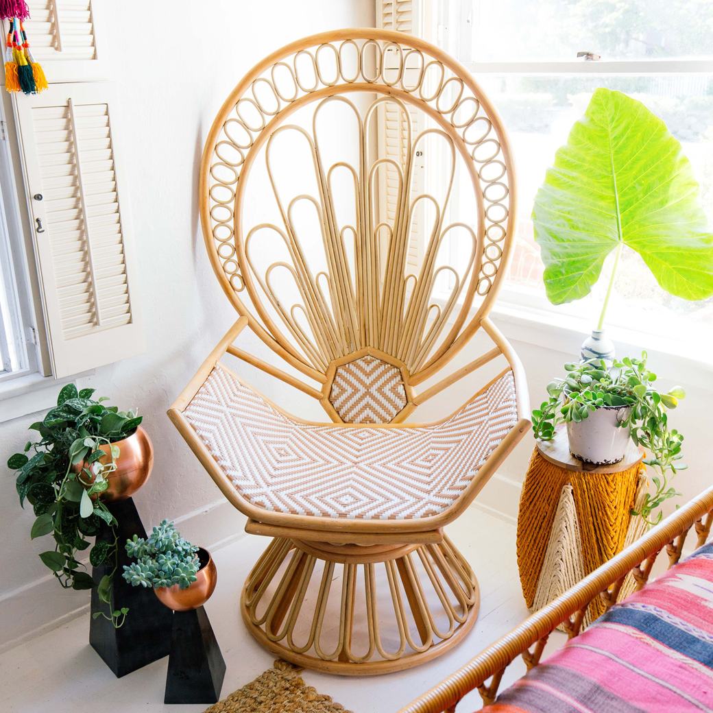 boho nursery chair