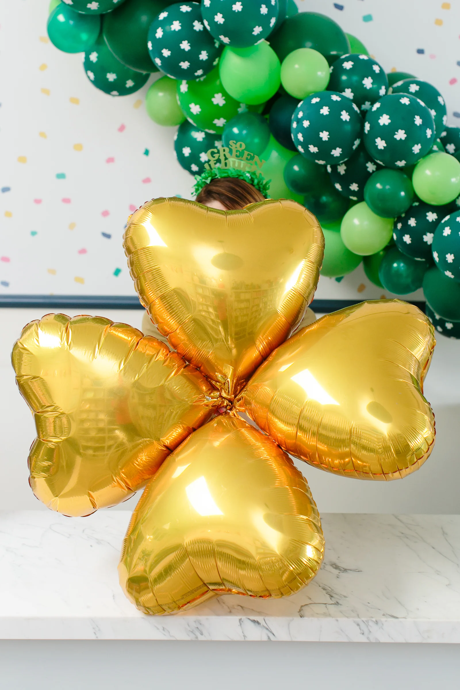 DIY Four-Leaf Clover Balloon