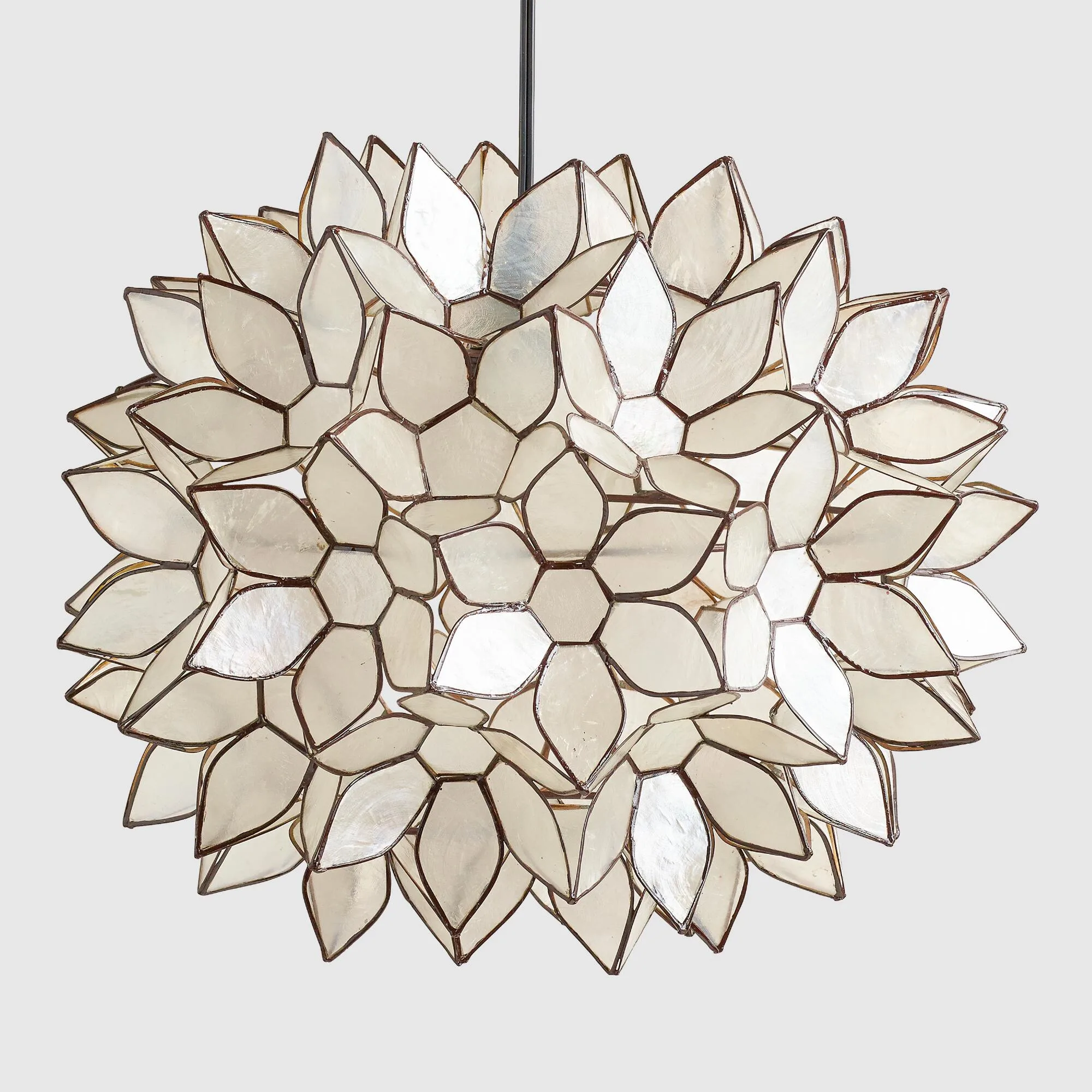 Capiz Pendant from World Market Sophisticated Nursery Lighting