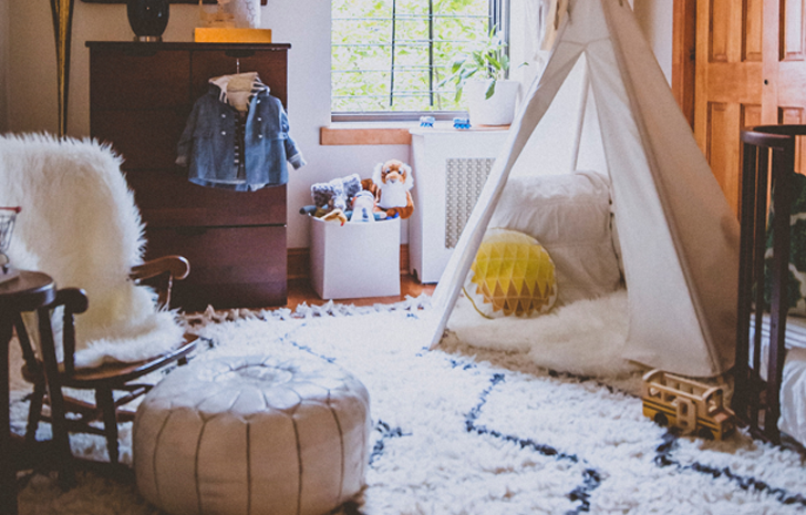 Cozy Textured Toddler Room