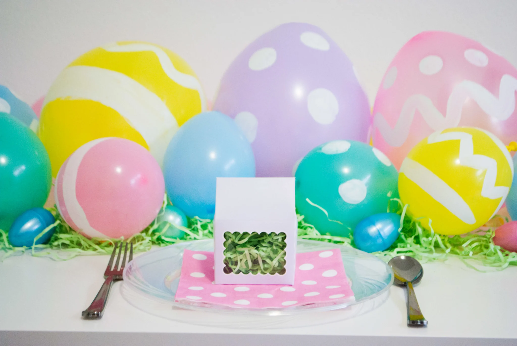 DIY Easter Egg Balloons - Project Nursery