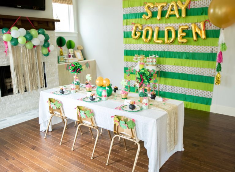 Stay Golden St. Patrick's Day Party - Project Nursery