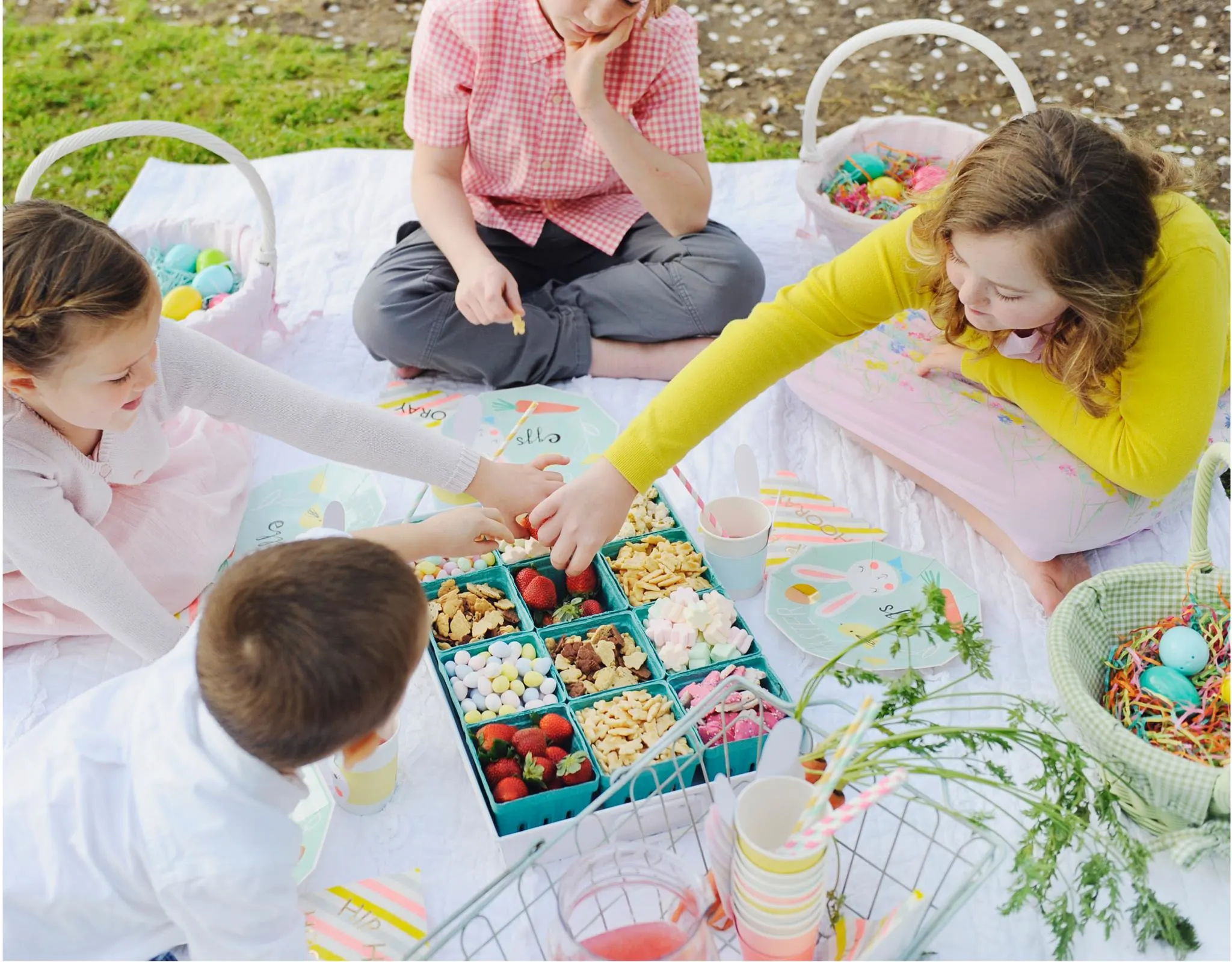 Easter Picnic Snack Spread - Project Nursery