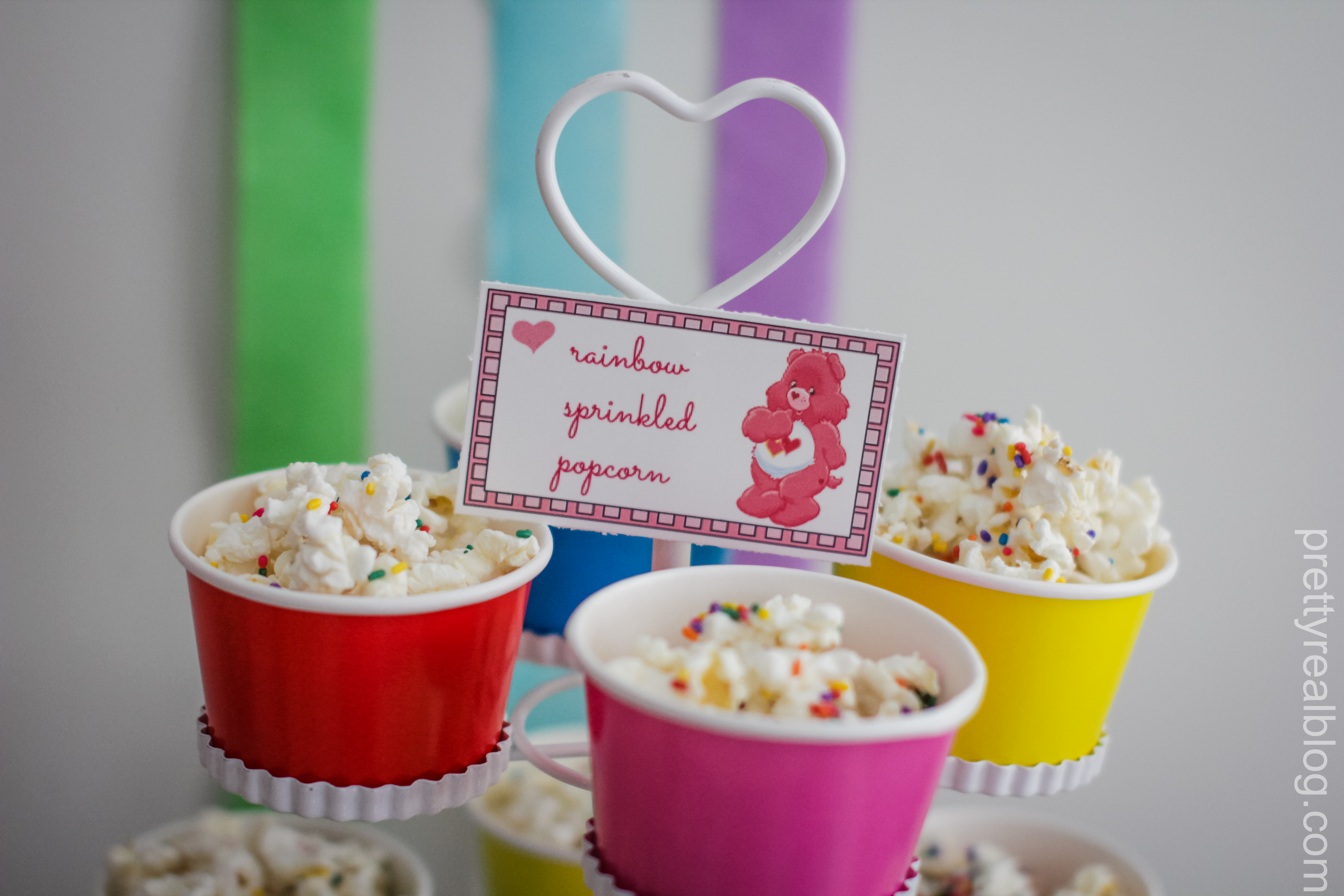Genevieve's 'Let's Make a Rainbow' Care Bears Party - Project Nursery