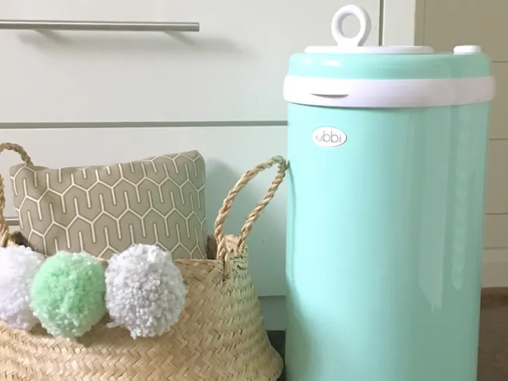 Mint Ubbi Diaper Pail