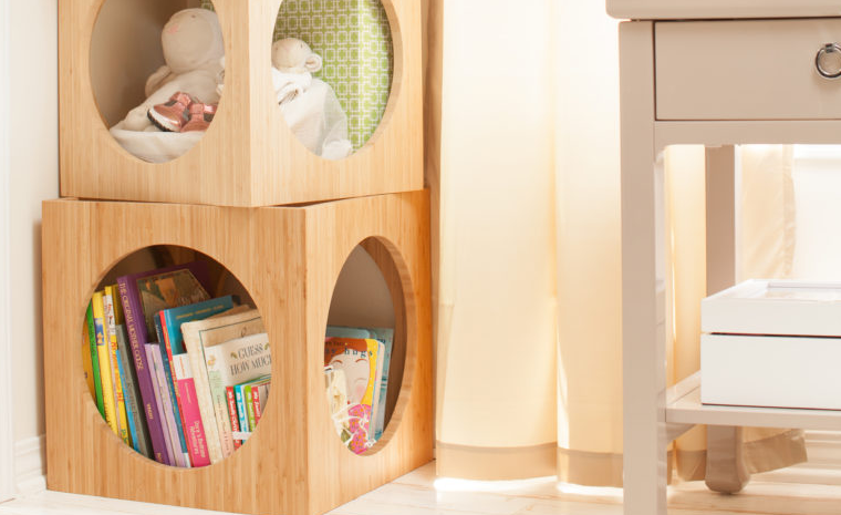 Nursery best sale book storage