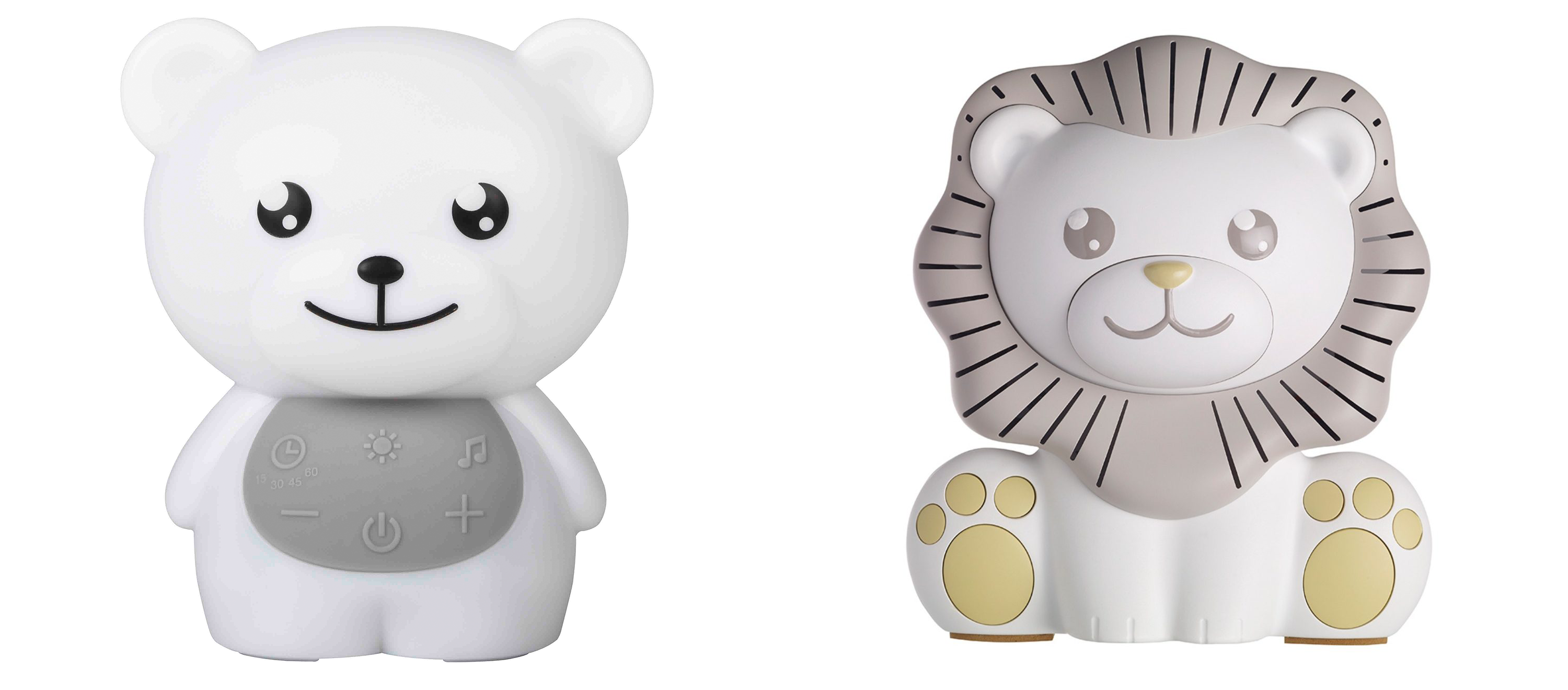 Project Nursery Bear and Lion Sound Soothers