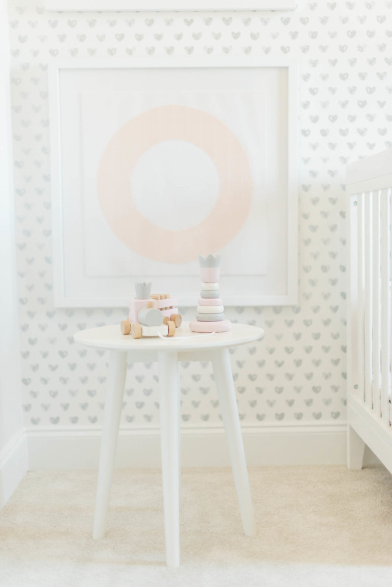 Pink and Gray XO Nursery - Project Nursery