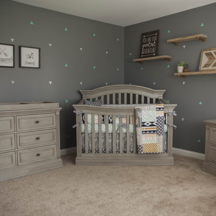 Gender-Neutral Tribal Aztec Nursery