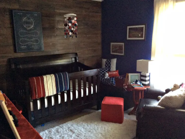 Navy Baseball Nursery