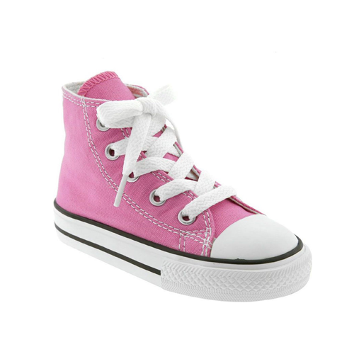 Pink Baby Converse High Tops