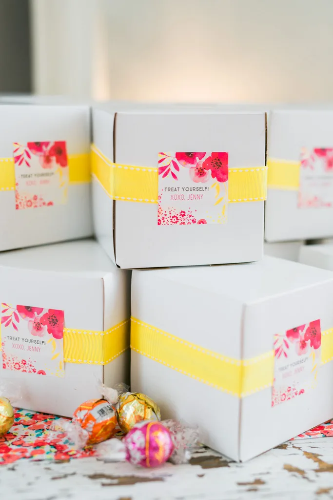 Flower Party Favor Boxes - Project Nursery