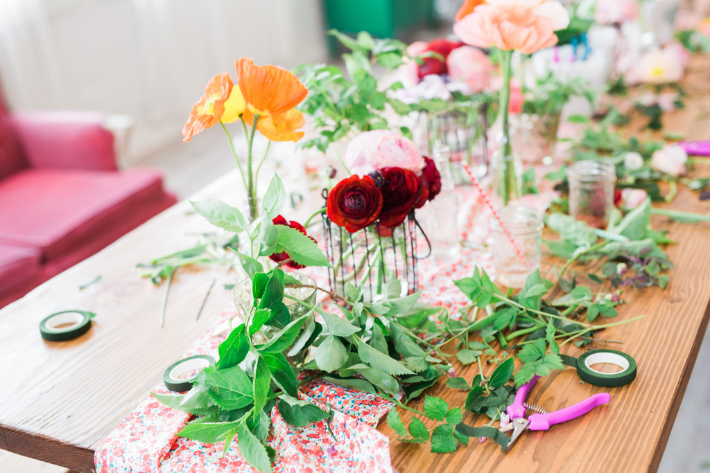 Flower Crown Making Party - Project Nursery