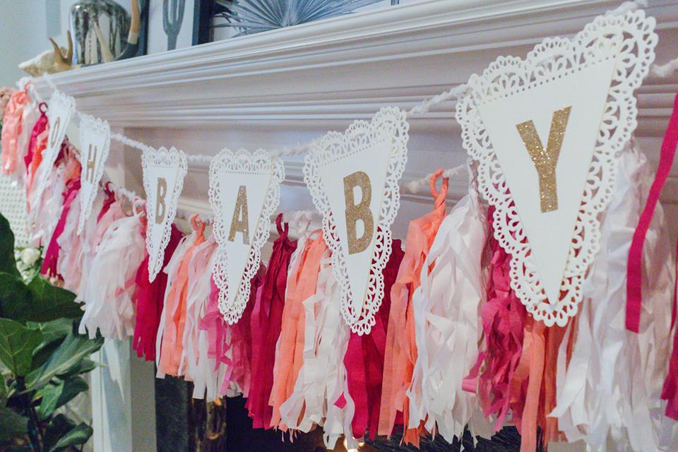 Boho Baby Shower Baby Banner - Project Nursery