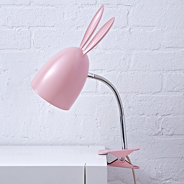 Bunny Wildlife Clip Lamp 