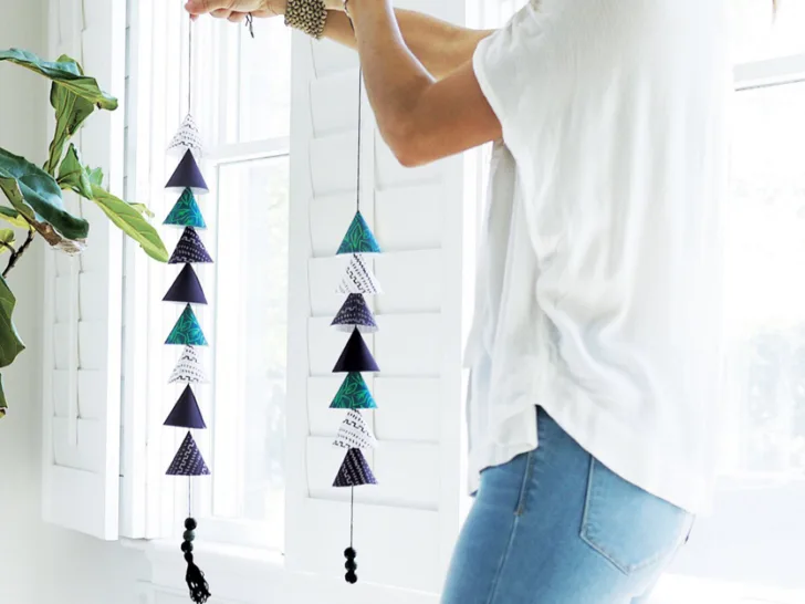 DIY Modern Paper Mobile