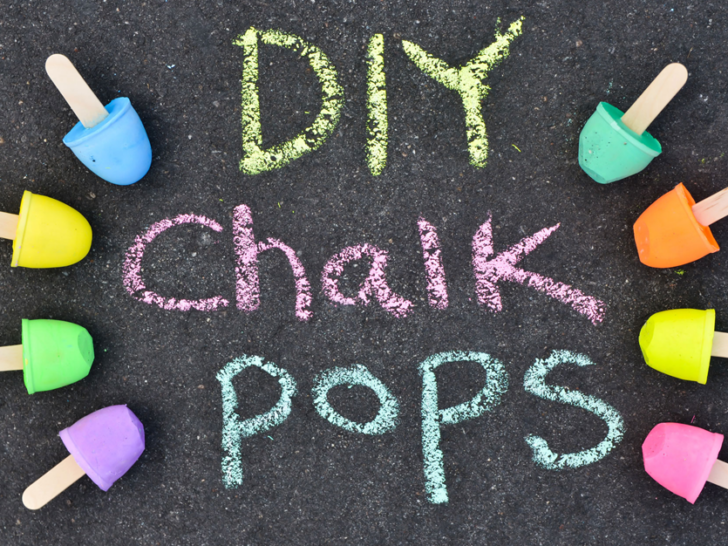 DIY Sidewalk Chalk