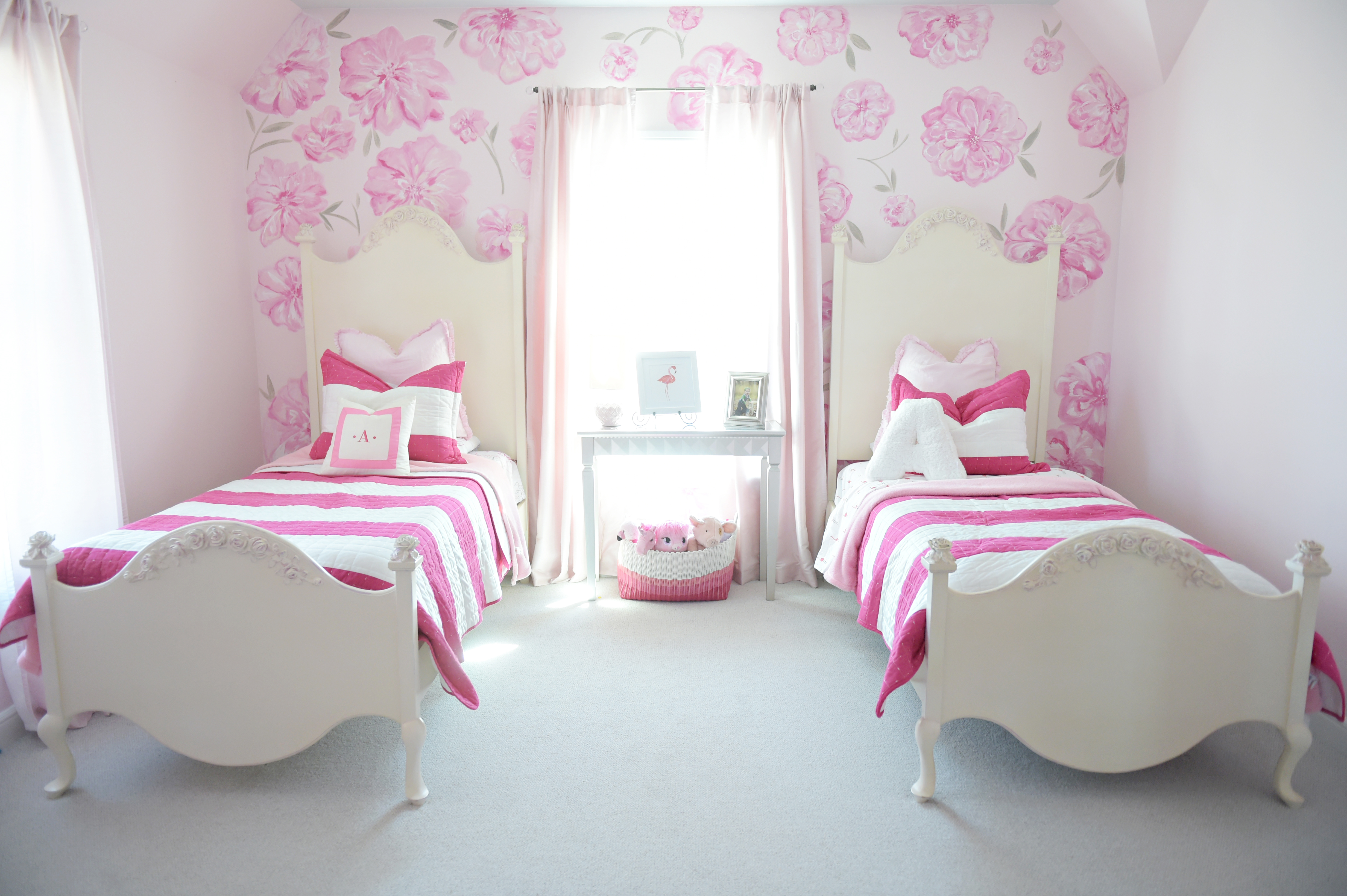 Floral Flamingo Bedroom - Project Nursery