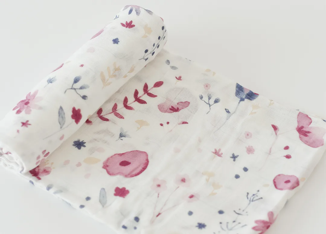 Floral Swaddle - The Project Nursery Shop