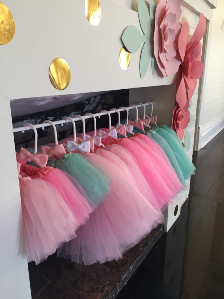 Floral First Birthday Party Skirts - Project Nursery