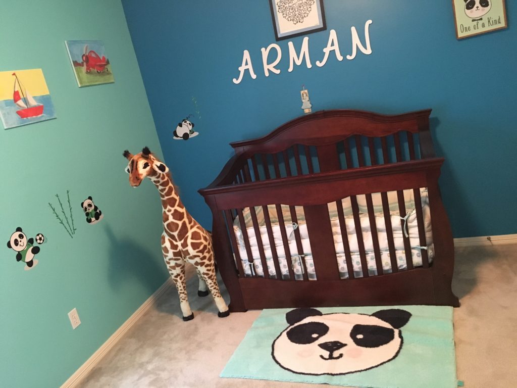 panda themed nursery