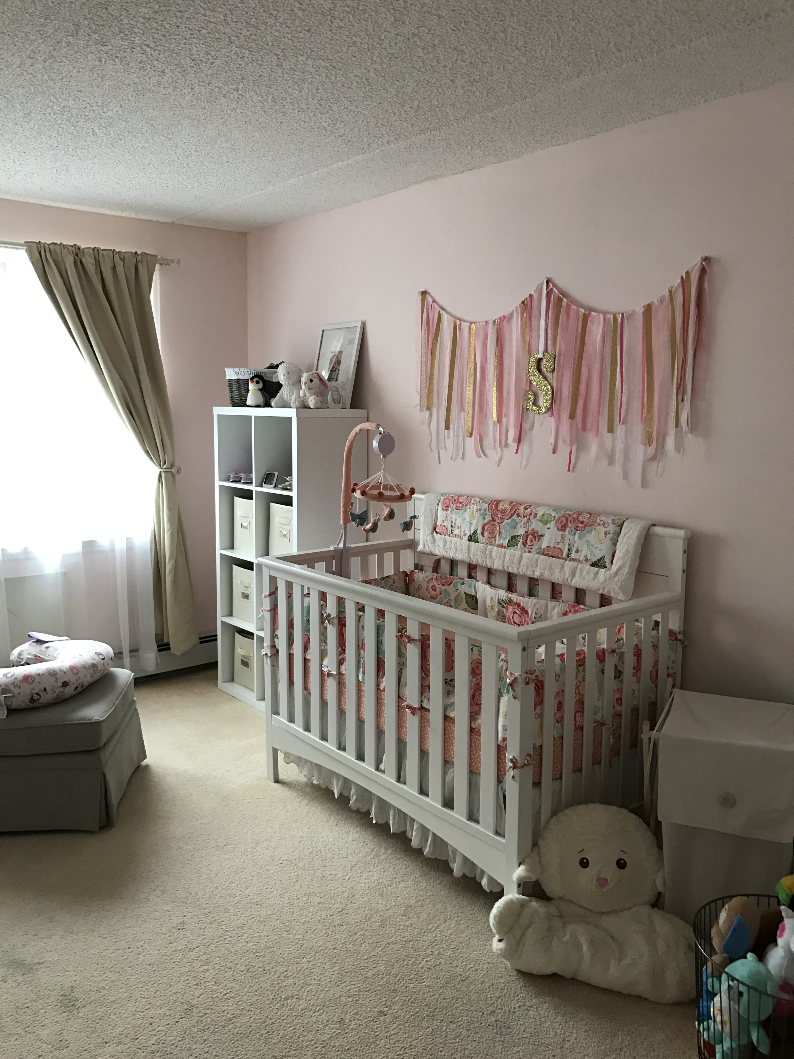 Gold and Coral Nursery